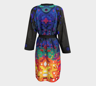 DEEP BAND PEIGNOIR KIMONO | TAS