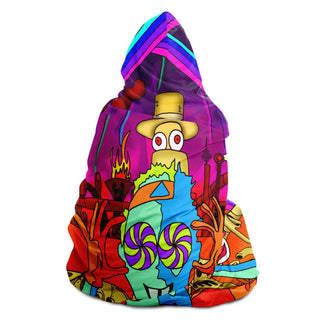 Super Jail Hooded Blanket | Miko Art