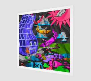 SHARING IS CARING ART PRINT | SALVIA DROID