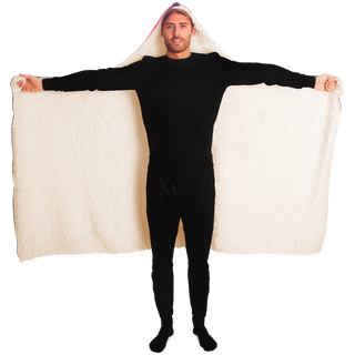 Glitchy Galaxy | Hooded Blanket | Makroverset