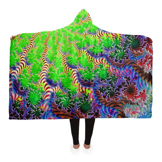 Electric Hum | Hooded Blanket | Makroverset