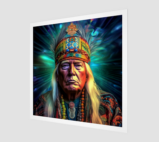 SHAMAN TRUMP ART PRINT