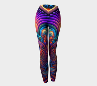 BLOOMING LEGGINGS | ACIDMATH GUY