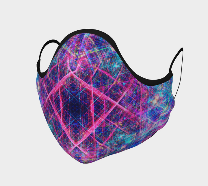 Tundra Matrix Rainbow | Face Mask | Yantrart Design