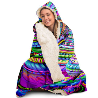 Dmt carousel | Hooded Blanket | Psypepper
