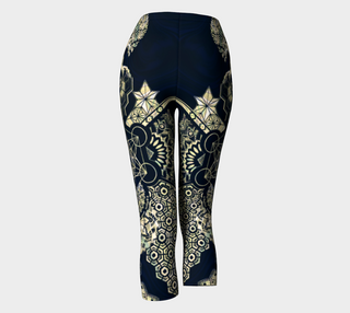 Geometric | Gold Capris | Mil Et Une