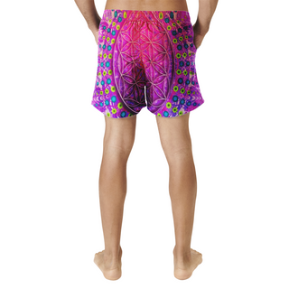 Cameron Gray | Flower Of Life | Men's All-over print Swimwear