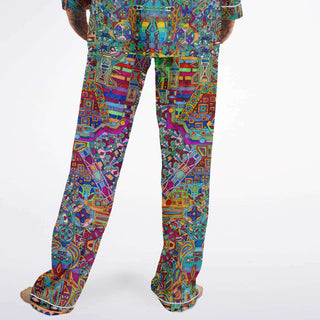 Mandala Jazz Satin Pajamas | Lachlan Wardlaw