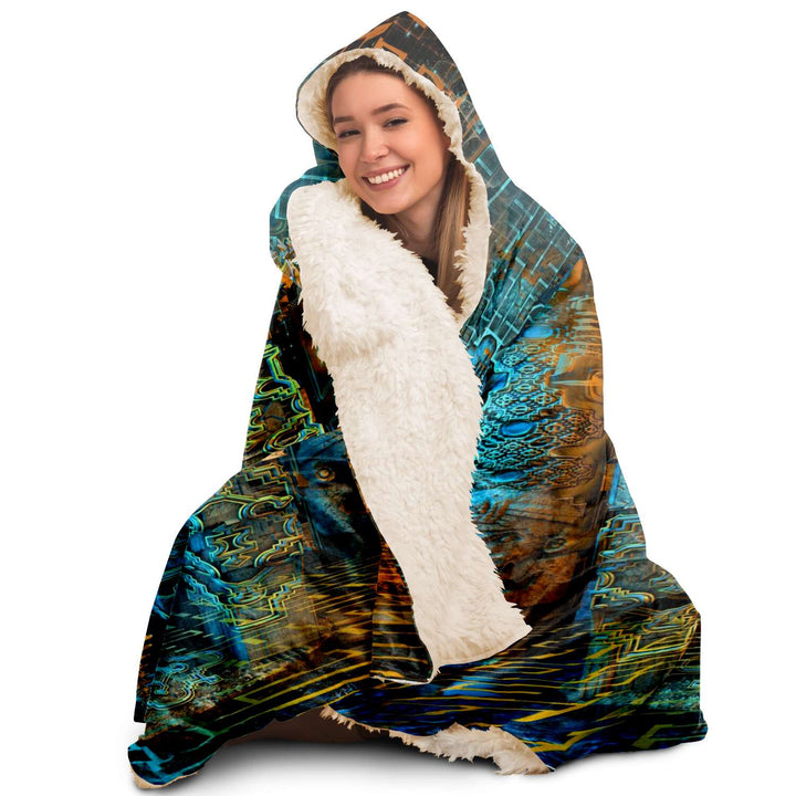 Templum Oraculum | Hooded Blanket | Luminokaya