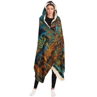 Templum Oraculum | Hooded Blanket | Luminokaya