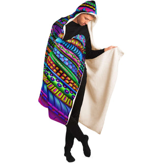 Dmt carousel | Hooded Blanket | Psypepper