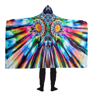 Entheogenic Encounter | Hooded Blanket | Makroverset