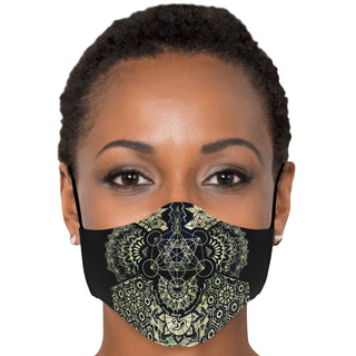 Geometric Gold | Face Mask | Mil Et Une