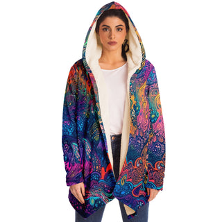 LEAFLET Microfleece Cloak | ACIDMATH AI