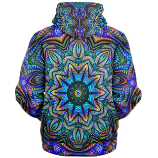 PSYCHEDELIC SYMPHONY | Microfleece Zip Up Hoodie | IMRAN