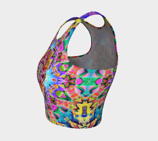 Kaleidos I | Athletic Crop Top | Makroverset