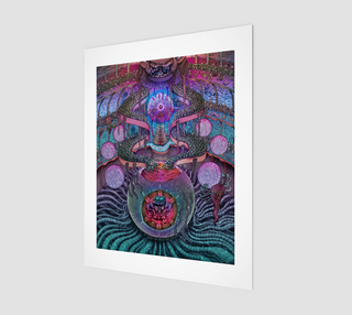 Mastermind | 11' x 14' Art Print | James Fletcher