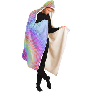 Rainbow Coast | Hooded Blanket | James Fletcher