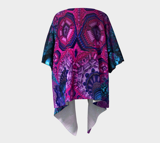 PSYBOX PURPLE DRAPED KIMONO | FRACTUALLY