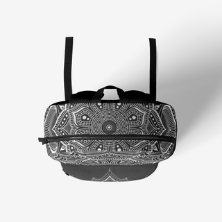 Retro Colorful Print Trendy Backpack