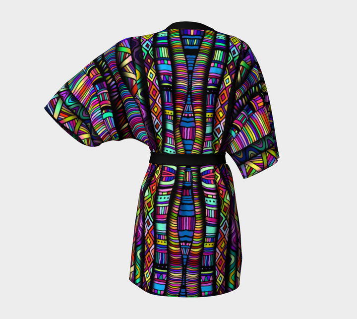 Rainbow Tribe | Kimono Robe | Hakan Hisim