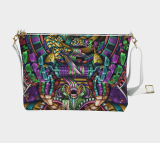 EXIST LEATHER CORSSBODY PURSE | SALVIA DROID