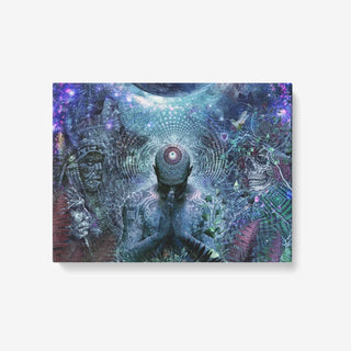 Gratitude For The Earth And Sky - 1 Piece Canvas Wall Art 24"x18" | Cameron Gray