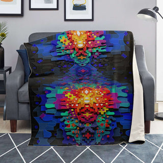 Deep Band Microfleece Blanket | TAS Visuals