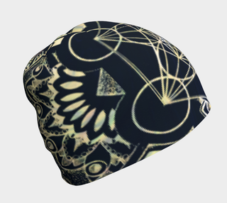 Geometric Gold | Beanie | Mil Et Une