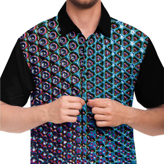 Stasis | Button Down T-Shirt | Austin Blake