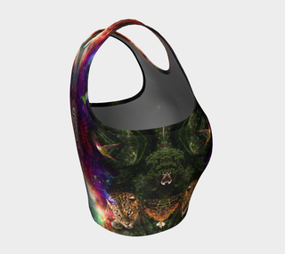 PACHAMAMA || Athletic Crop Top || by Cosmic Shiva