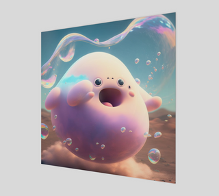 SQUISHO ART PRINT | ACIDMATH AI