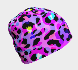Psy Leopard Beanie | Art Design Works