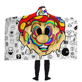 MARIO SPLASH HOODED BLANKET | MIKO ART