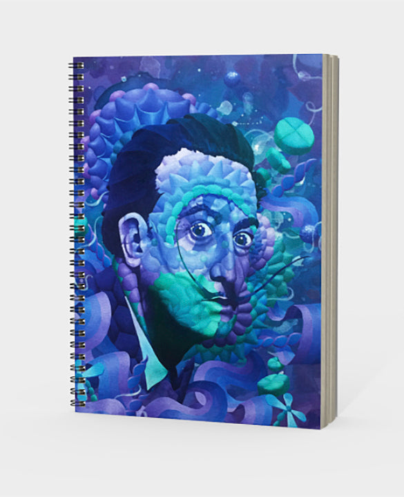 Salvador Dali | Spiral Notebook | Dylan Thomas Brooks