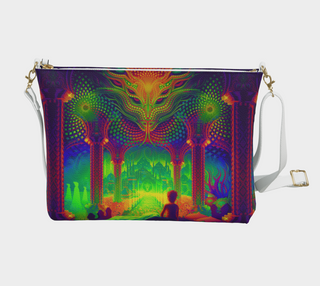 PADAWAN VEGAN LEATHER CORSSBODY PURSE | SALVIA DROID