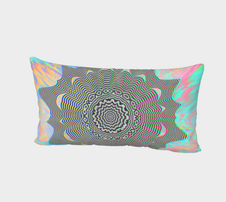 Primordial Glitch | Bed Pillow Sham | Makroverset