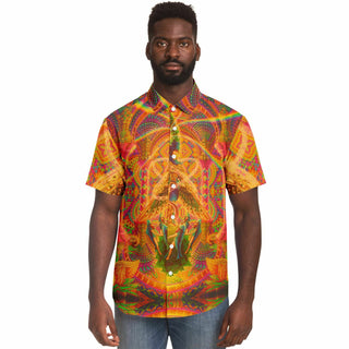 Death By Astonishment Button Shirt | Salvia Droid