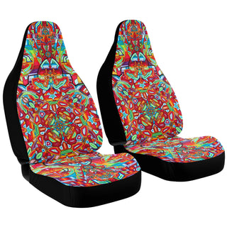 Infinity Mandala | Seat Cover | Lachlan Wardlaw