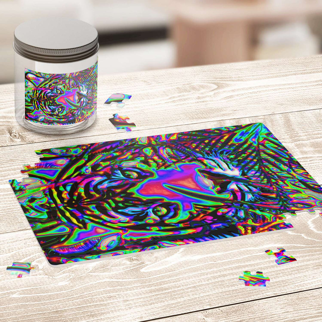 PSYCHEDELIC TIGER | JIGSAW PUZZLE | IMRAN