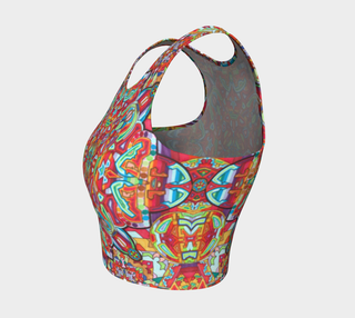 Infinity Mandala | Crop Top | Lachlan Wardlaw