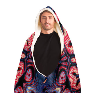 Jolly Visitors | Hooded Blanket | Makroverset