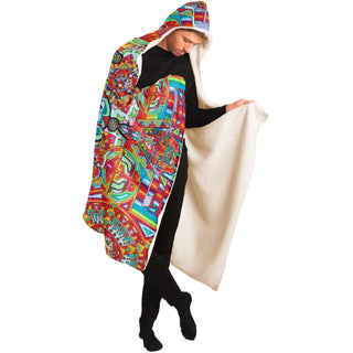 Mantra Hooded Blanket | Lachlan Wardlaw