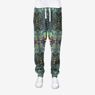 JADE AZTEC | All-Over Print men's joggers sweatpants | IMRAN