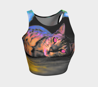 Kitty Pose Crop Top | Hubert S