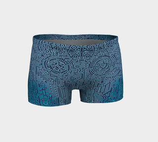 DIGIHEAD BOOTY SHORTS | PSYPEPPER