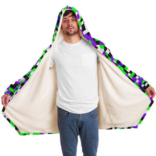 Purple Pixel Cloak | Hubert S