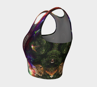 PACHAMAMA || Athletic Crop Top || by Cosmic Shiva