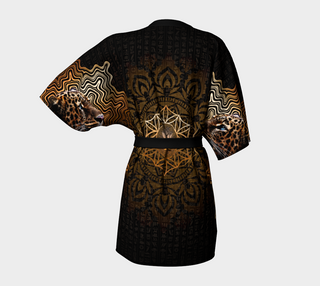 Nefertiti Lotus || Kimono Robe by Cosmic Shiva