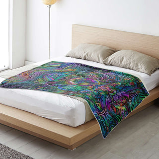 Time Temple | Microfleece Blanket | James Fletcher